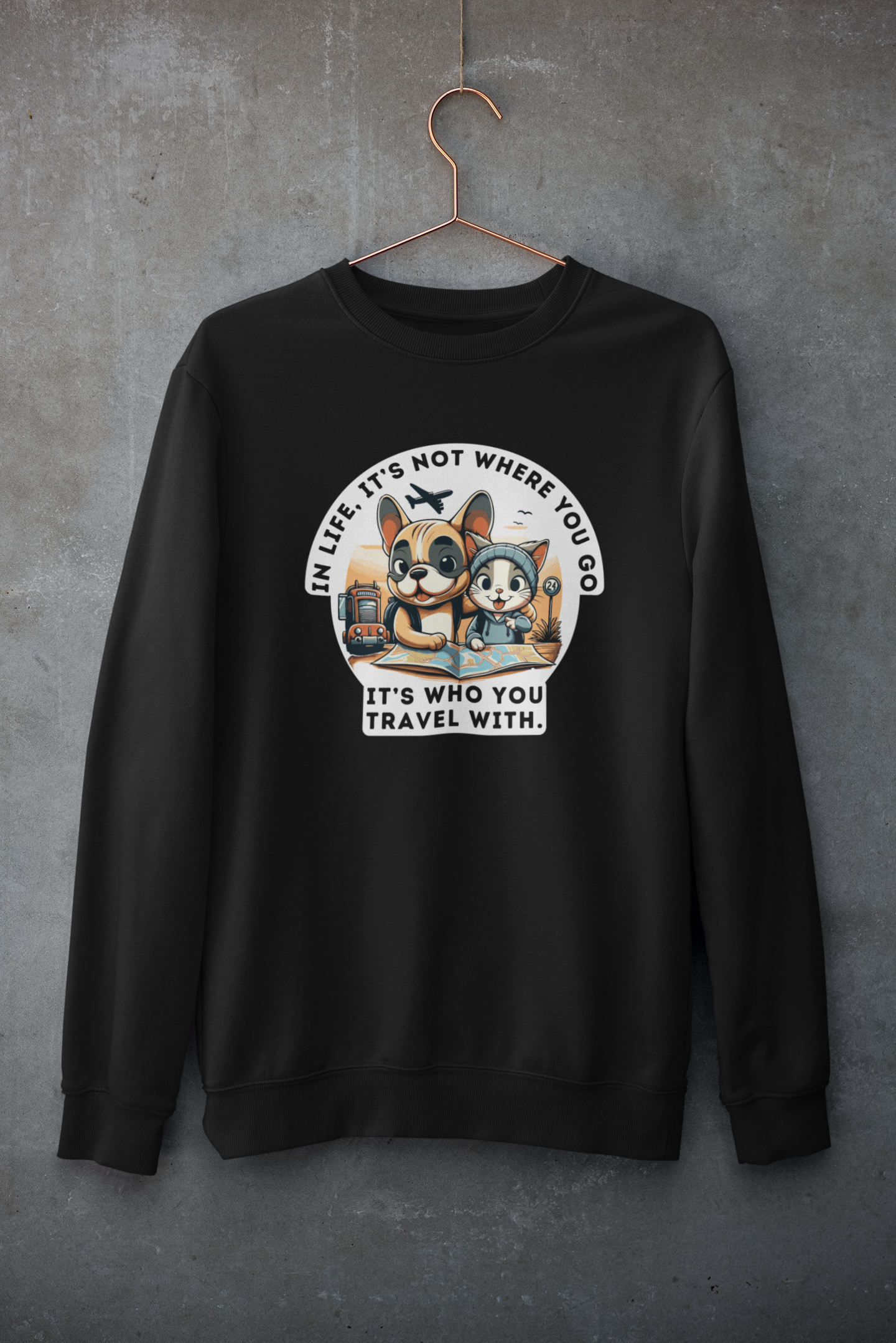 Companion Paws Travel Sweatshirt