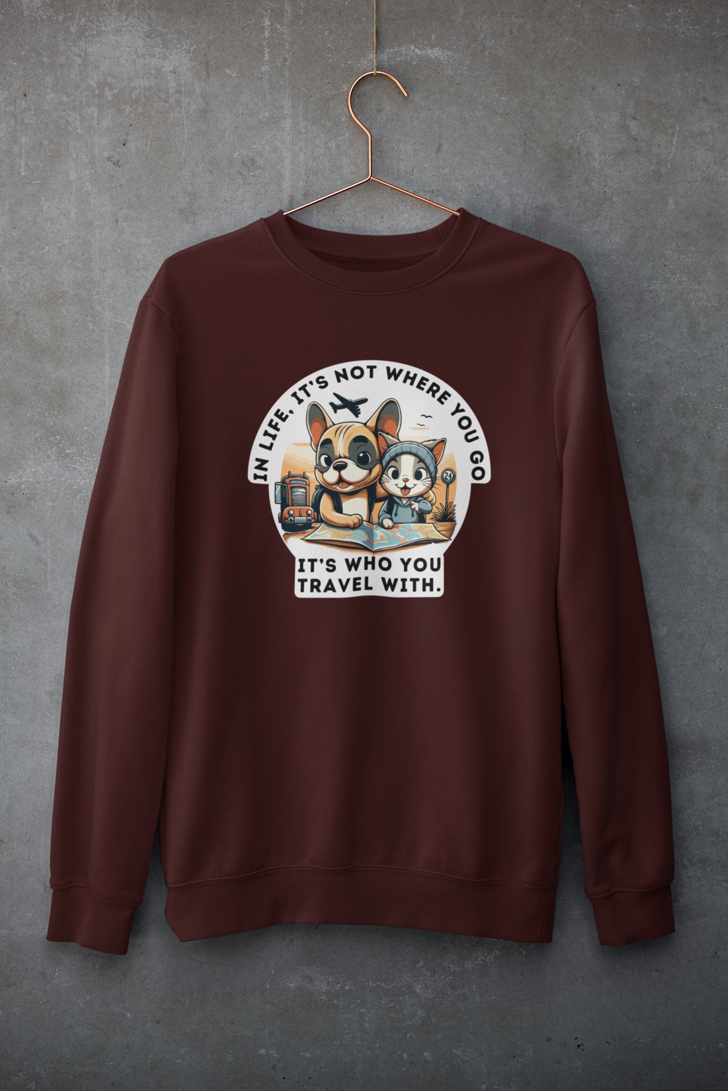 Companion Paws Travel Sweatshirt