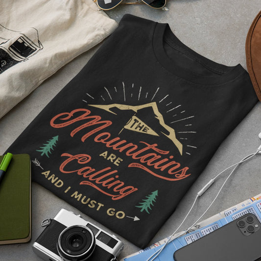 Mountains are Calling T-shirt - TranquilTrendz