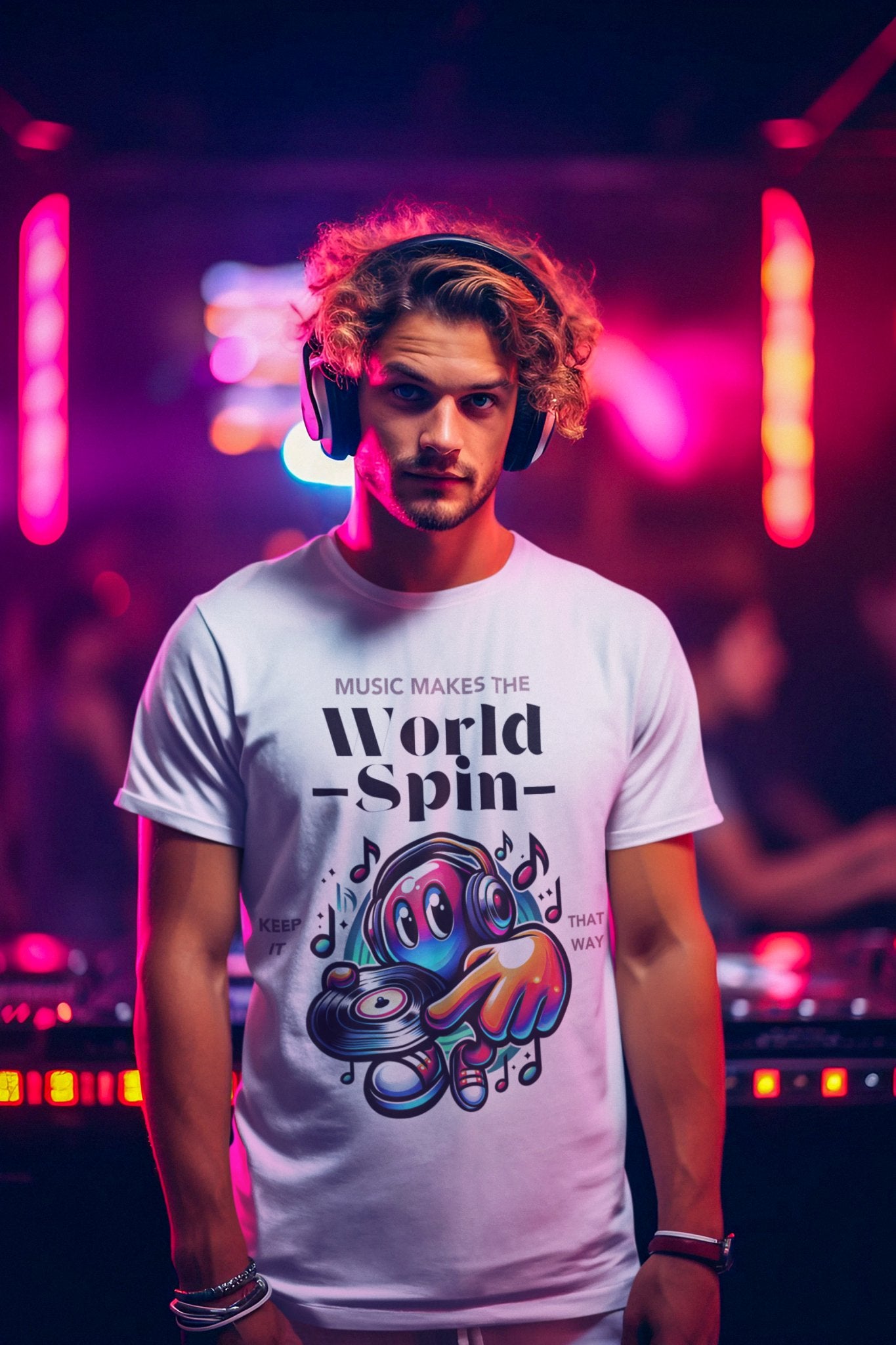 Music Makes The World Spin - TranquilTrendz