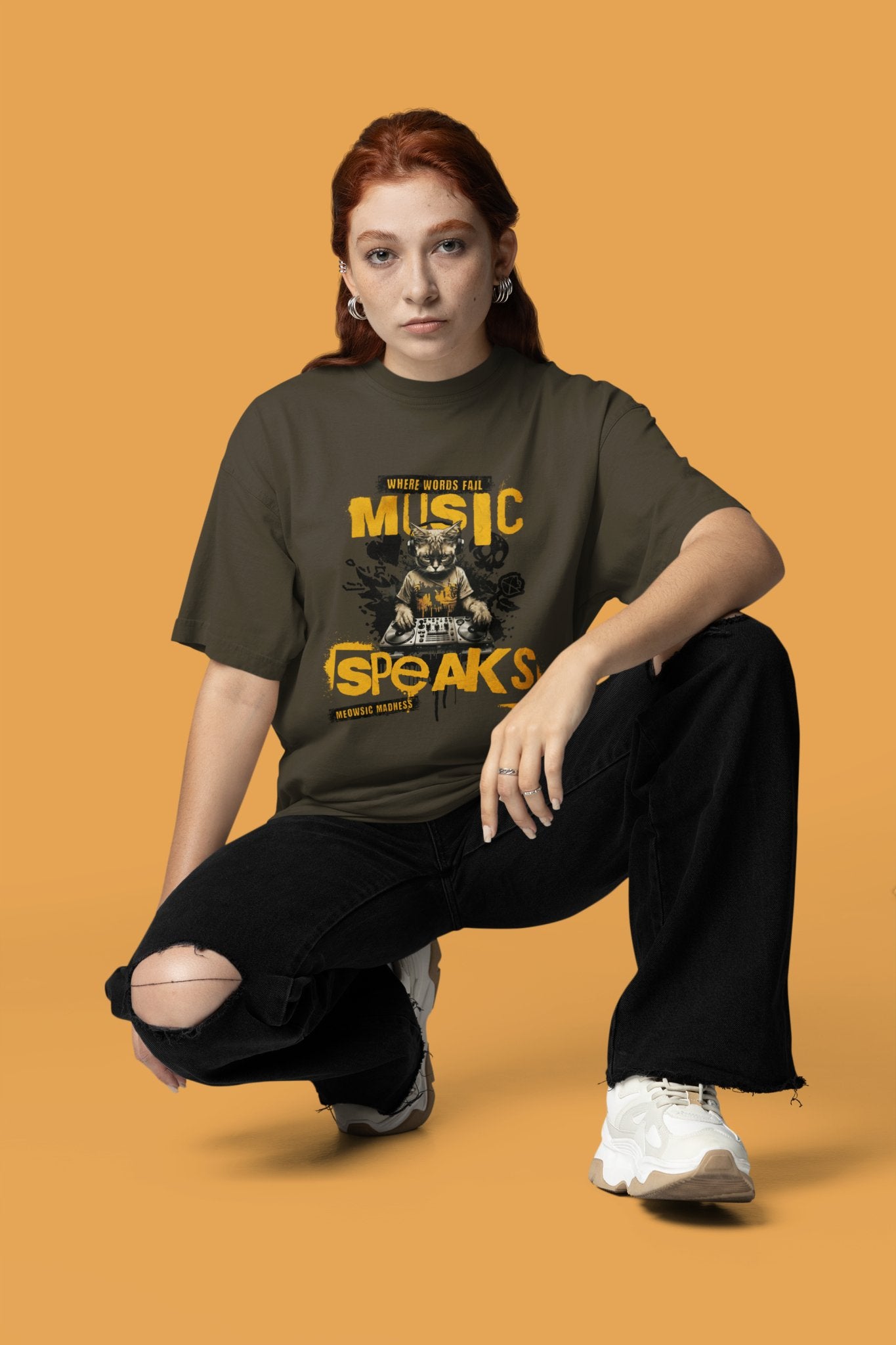 Music Speaks T-Shirt - TranquilTrendz