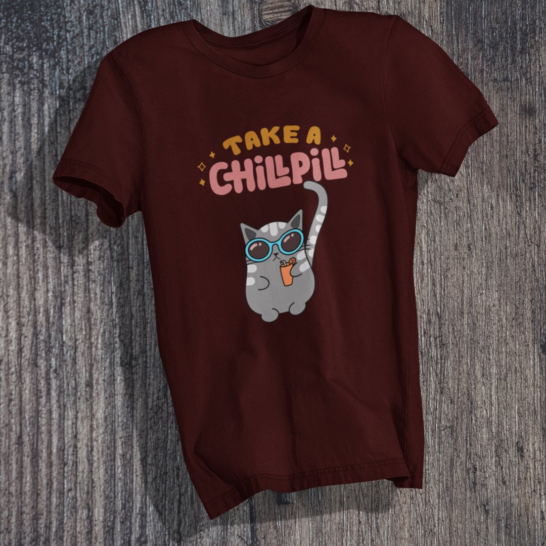 Take A Chill Pill T-Shirt - TranquilTrendz