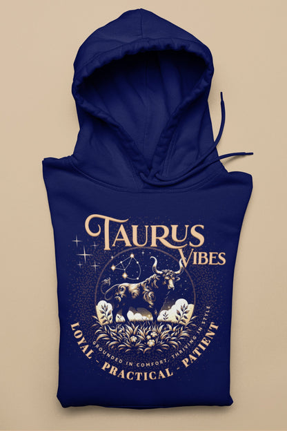 Taurus Vibes Hoodie - TranquilTrendz