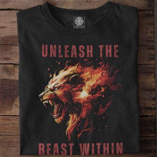 Unleash the Beast Within - Fiery Spirit - TranquilTrendz