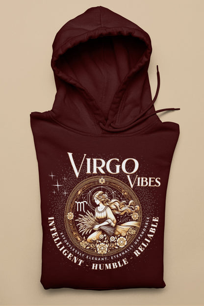 Virgo Vibes Hoodie - TranquilTrendz