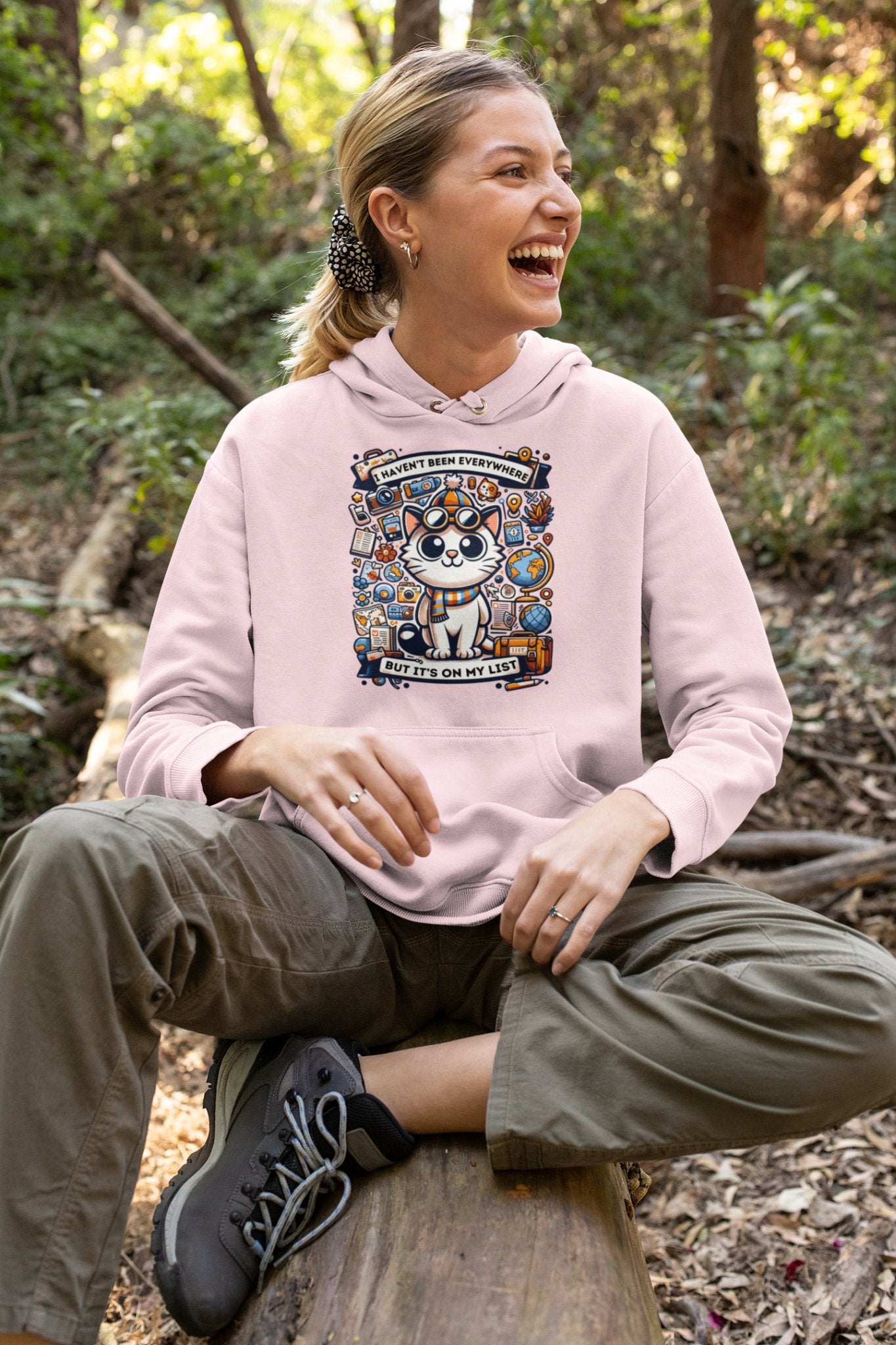 Wanderlust Whiskers Hoodie - TranquilTrendz